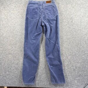 Vintage Cacharel Pants Mens 32 (28x32) Blue Corduroy Straight Leg Made‎ USA 80s